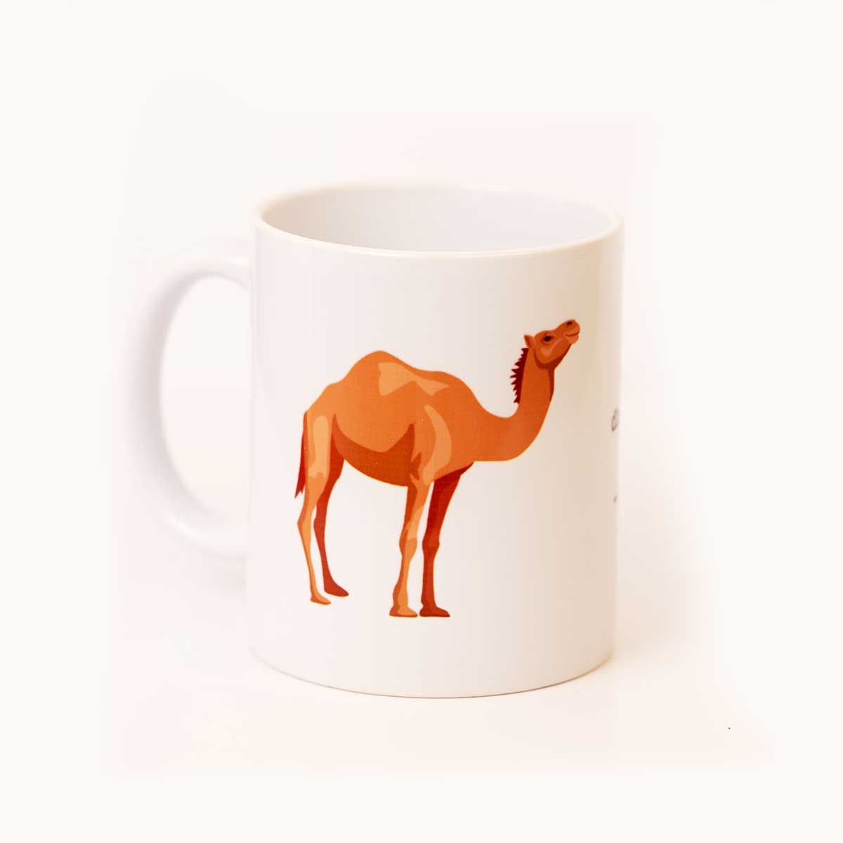 camel poetry mug